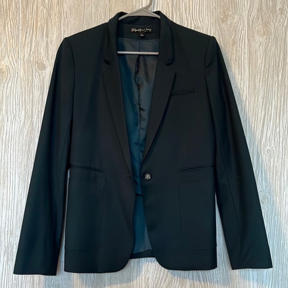 Elizabeth & James Dark Green Blazer